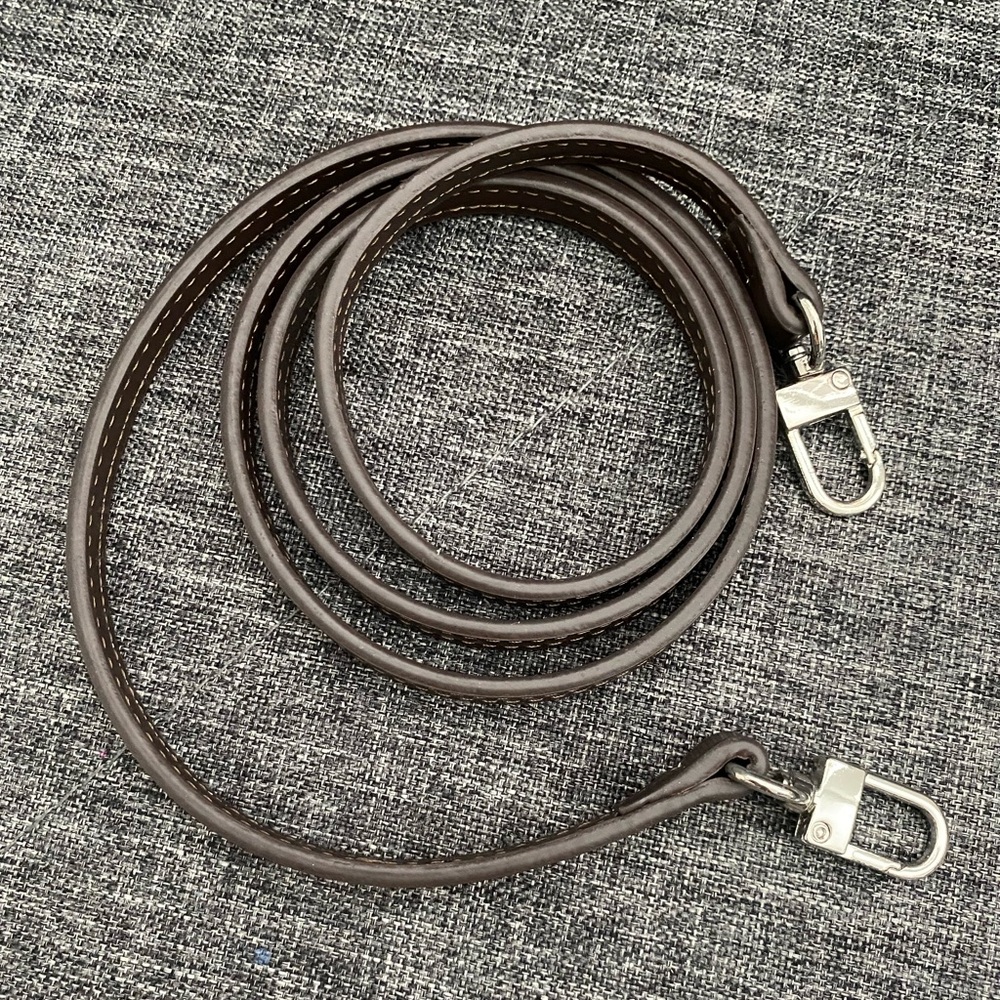 NWOT Faux Leather Replacement Strap in Dark Brown